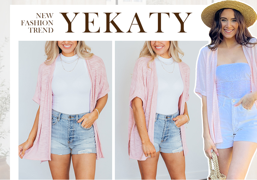 🔥Summer Hot Sale 49% OFF🏳️🌈2025 New Stylish Flowy Short Sleeve Cardigan