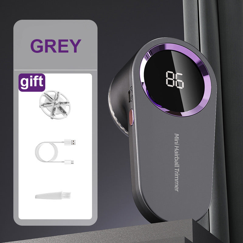 Electric Hairball Trimmer with Smart LED Display