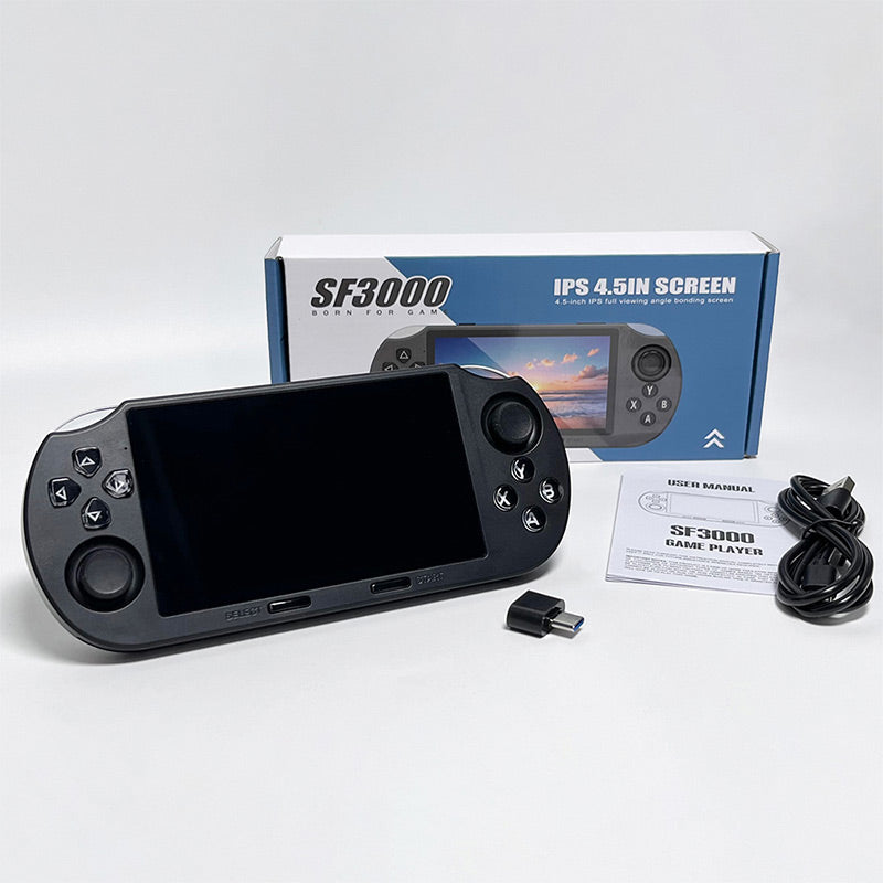 ⏳Limited-time 50% off⏰Final Day Promotion-SF3000 Portable Handheld HD Gaming Console Set🎮
