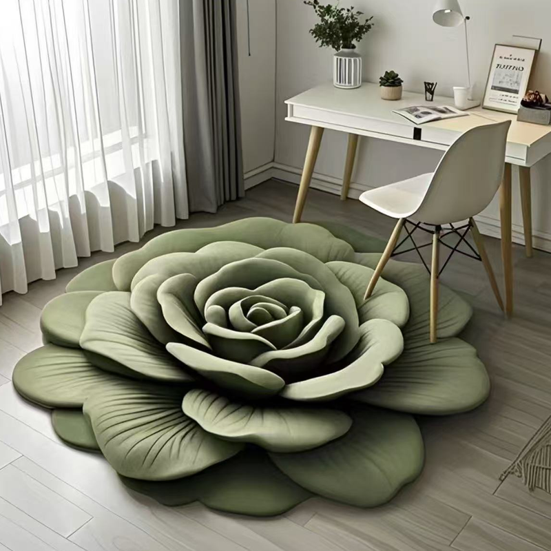 🏠2025 New Product - UP TO 75% OFF!!✨Floral Plush & Diatomaceous Earth Floor Mat