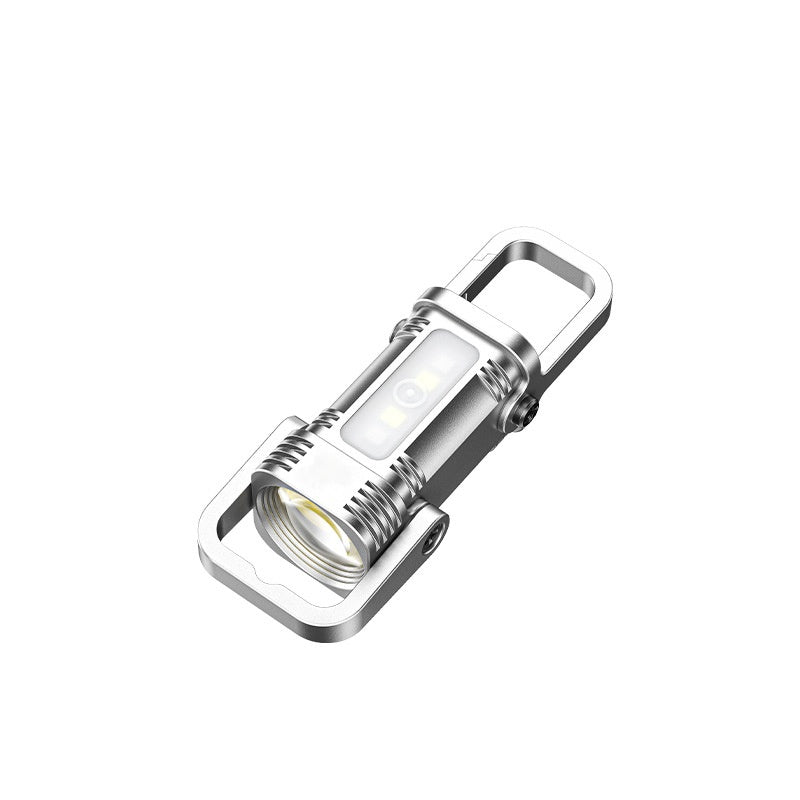 š¦55% Discountš„Portable Rechargeable Bright Keychain Flashlight
