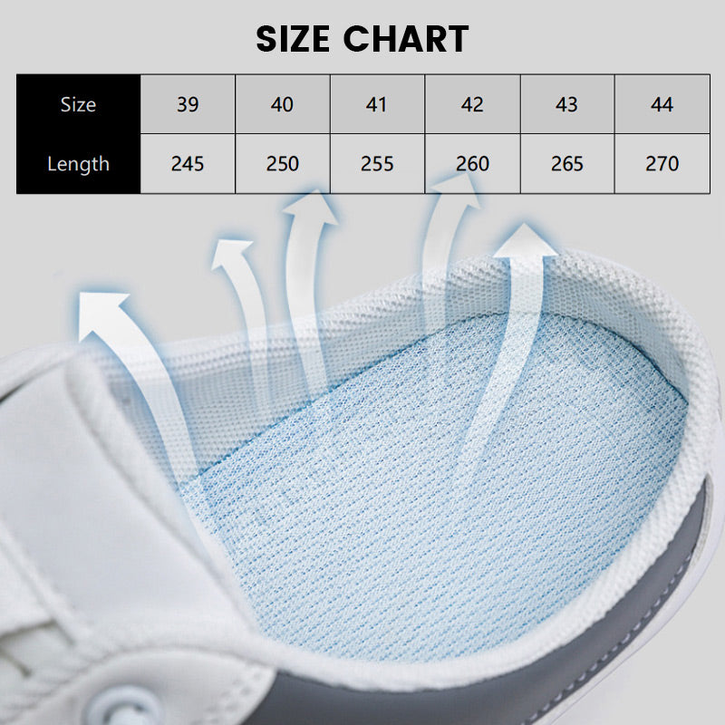 Pousbo® Sneakers sans dos pour hommes (50% de réduction)