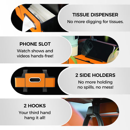 Car Multifunctional Seat Back Waterproof Storage Bag