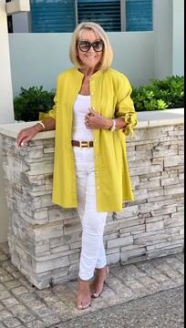 ⏳ Limited time 50% off! 💥Solid Color Long Cotton Shirt Jackets For Women（The more you buy, the higher the discount）