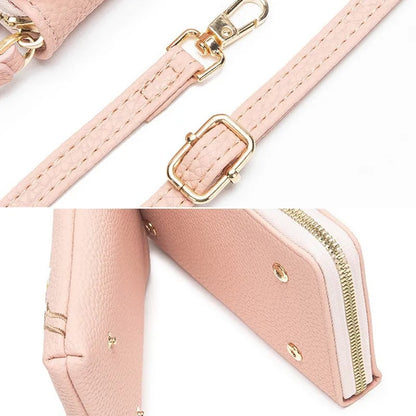 ❤️‍🔥2025 New Arrival👛Women Sling Cross-Body Wallet with Mobile Cell Phone Holder