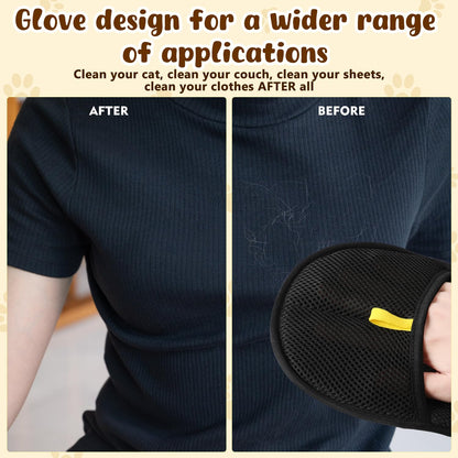 ⏳2025 New-Save 50%✨️Pet hair remover Electrostatic gloves
