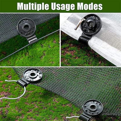 🔥LAST DAY SALE 50% OFF🔥Thickened Greenhouse Sun Protection Shade Mesh with Edge Fixing Clips
