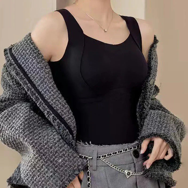 💃2025New 50%OFF✨Thickened Warm Tank Top with Lined Bra