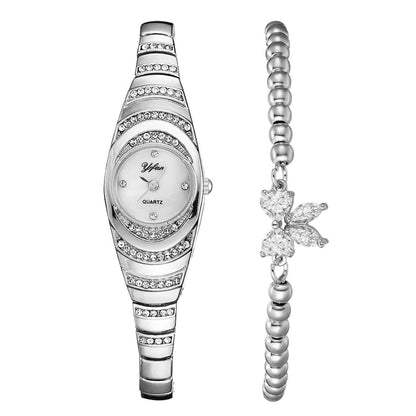 ⏳Time-limited Special 50% OFF💎Women’s Rhinestone Bracelet Watch⌚