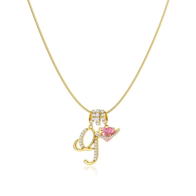 ✨🎅Last-Minute Christmas Offers ⏰3-Layering Initial A-Z Letter Pendant Necklaces🎀