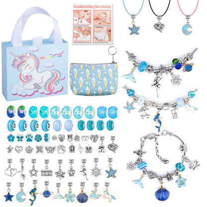 💥 50% OFF! 🎁 Charm Bracelet Jewelry Making Kit – Fun & Creative Crafting for All Ages 🎄