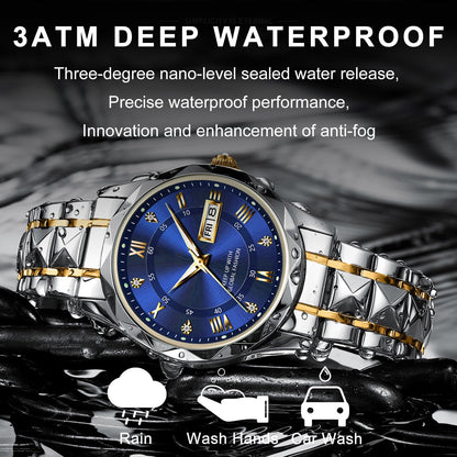 🎁2025-Christmas Hot Sale🎁 Waterproof Top Brand Luxury Man Wristwatch With Luminous