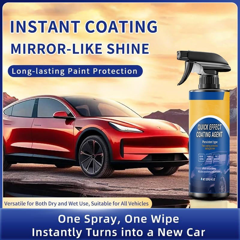 🎉2025 HOT SALE 50% KORTING🎉Geavanceerde snelwerkende coatingspray voor auto's