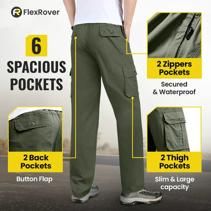 ⏳Time-limited Special👖Multi-Pocket Durable Ultra Comfort Loose Fit Pants