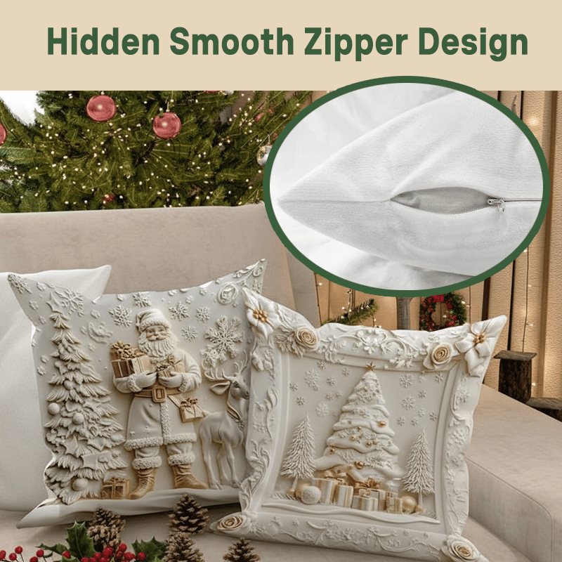 🎄Christmas Sale - 49%OFF🎁Christmas Themed Cushion Cover
