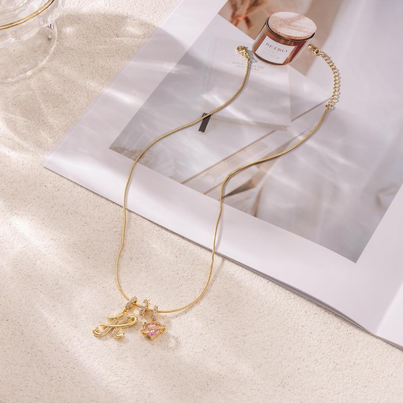 ✨🎅Last-Minute Christmas Offers ⏰3-Layering Initial A-Z Letter Pendant Necklaces🎀