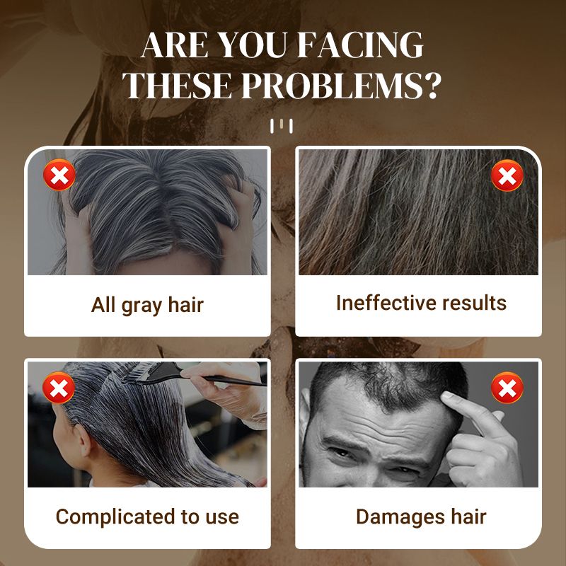 ❤️‍🔥Hot Sale 67% OFF✨Long Lasting Natural Hair Dye Shampoo
