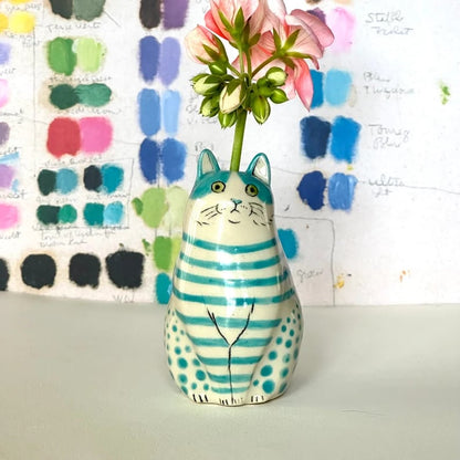 🎁Last Day Special Offer 50%OFF🐱Hand-Painted Cat Vase Collection