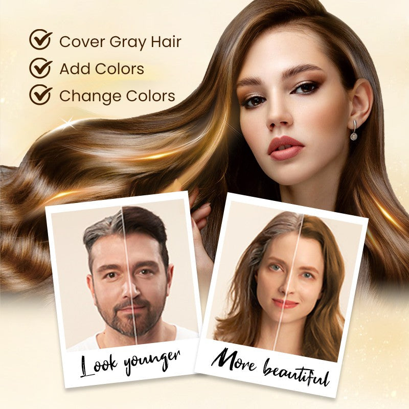 ❤️‍🔥Hot Sale 67% OFF✨Long Lasting Natural Hair Dye Shampoo
