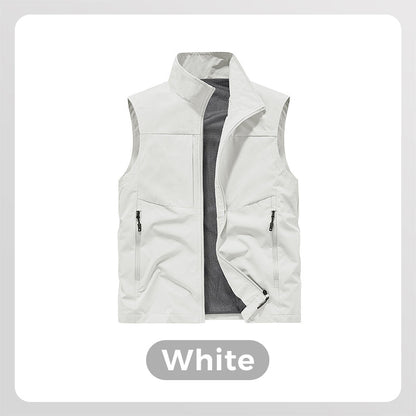 ⏳ Limited Time 50% OFF! 💥Men's Waterproof Outdoor Utility Vest