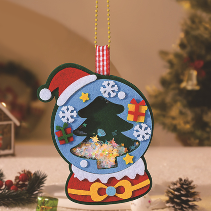 🎄Xmas Hot Sale 50% OFF- ✨【DIY Christmas Shaker Ornament Craft Kit】✨- 6pcs