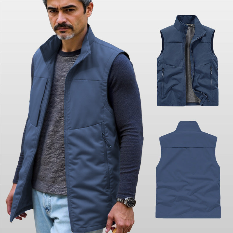 ⏳ Limited Time 50% OFF! 💥Men's Waterproof Outdoor Utility Vest