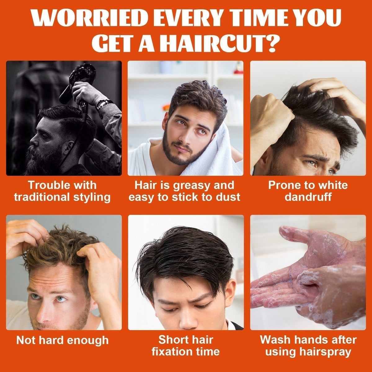 🧔‍♂️ Moitié prix pour une durée limitée - peigne simple pour gel coiffant et modelant 💯