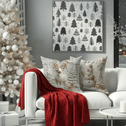 🎄Christmas Sale - 49%OFF🎁Christmas Themed Cushion Cover