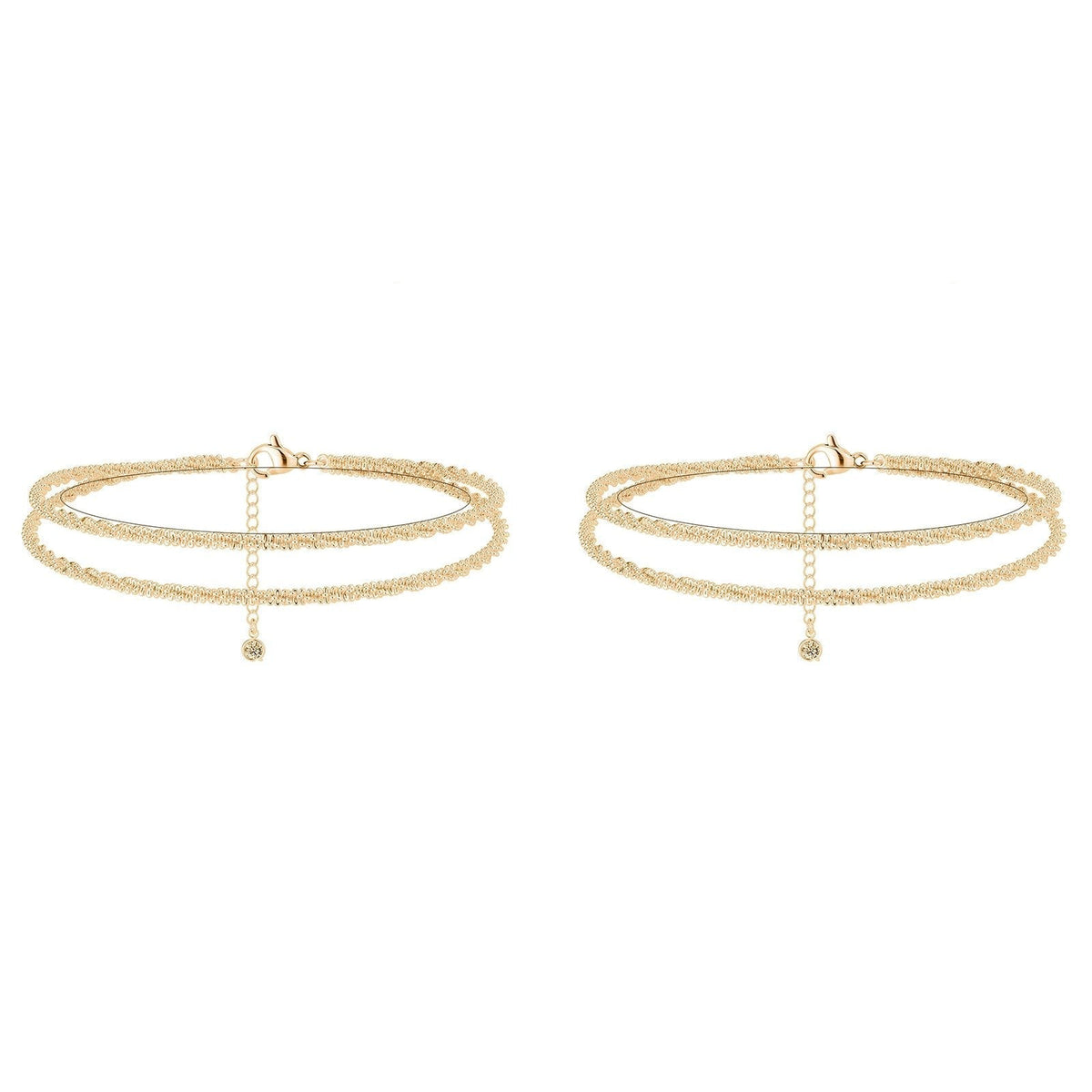 60%OFF🥰Dainty Layered Waterproof Anklet For