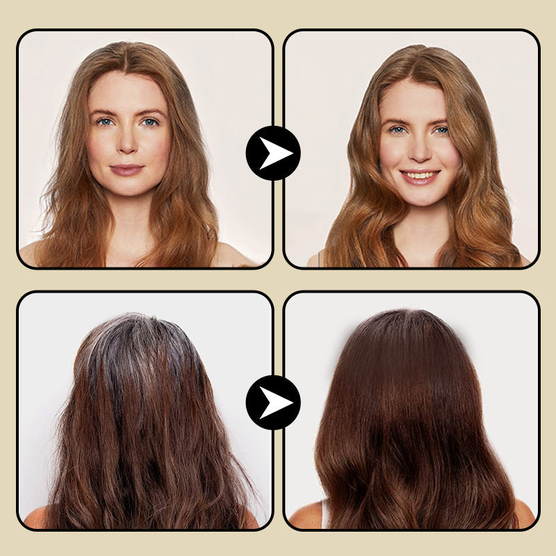 Colourant de cheveux peigne