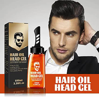 🧔‍♂️ Moitié prix pour une durée limitée - peigne simple pour gel coiffant et modelant 💯
