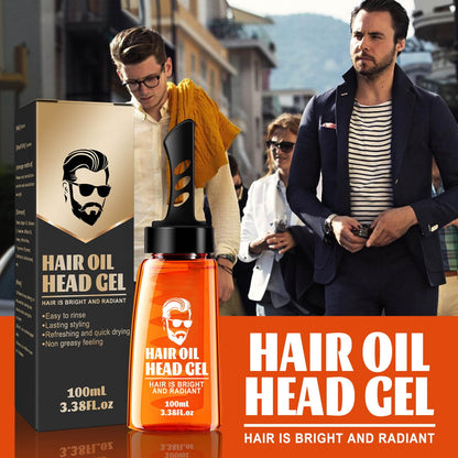 🧔‍♂️ Moitié prix pour une durée limitée - peigne simple pour gel coiffant et modelant 💯