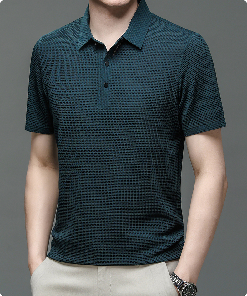 🔥HOT SALE 49% OFF🔥Men's Breathable Ice Silk Short Sleeve Shirt