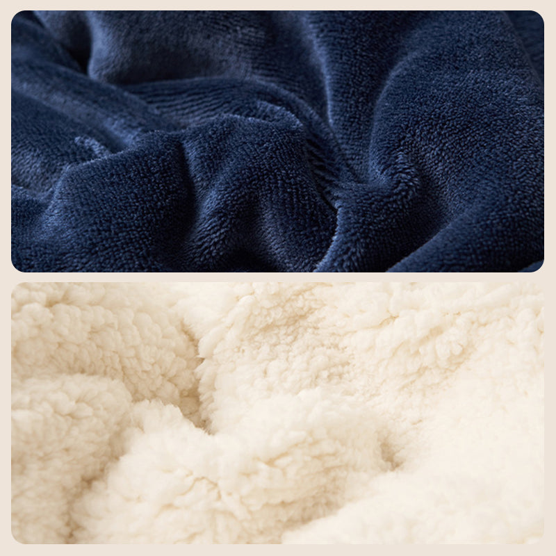 [Winter Gift] Double Thickened Warm Plush Blanket🔥Winter pre-heating - Huge discounts🔥