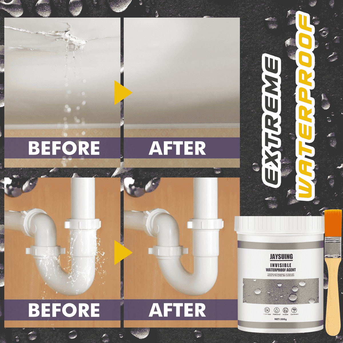 Waterproof Insulating Sealant（Free Brushes）