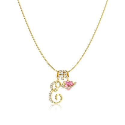 ✨🎅Last-Minute Christmas Offers ⏰3-Layering Initial A-Z Letter Pendant Necklaces🎀