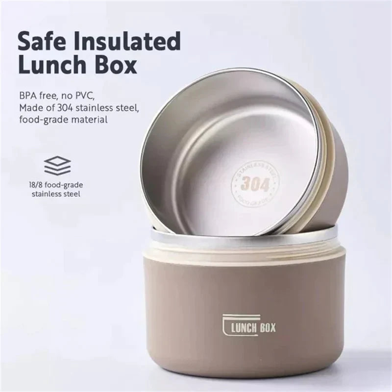 🔥Hot Sale 50% OFF - Portable Insulated Lunch Container Set