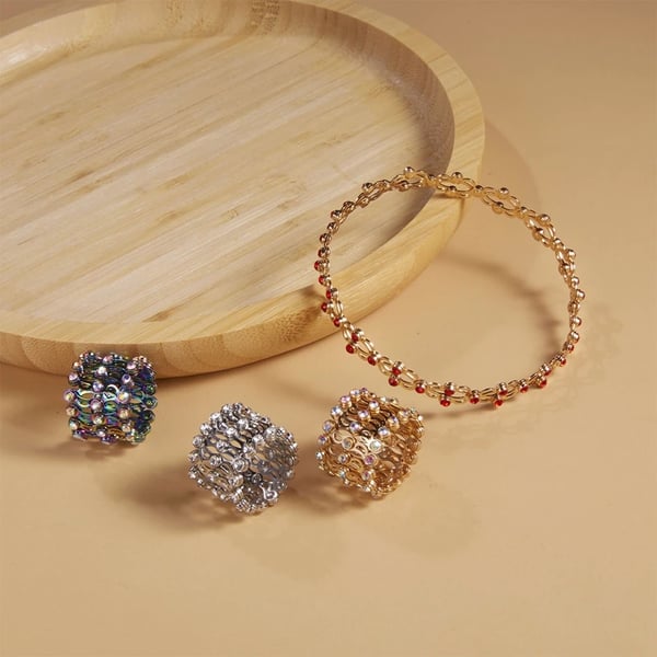 🔥Magic 2 in 1 Foldable Ring Bracelet🎅Limited time offer