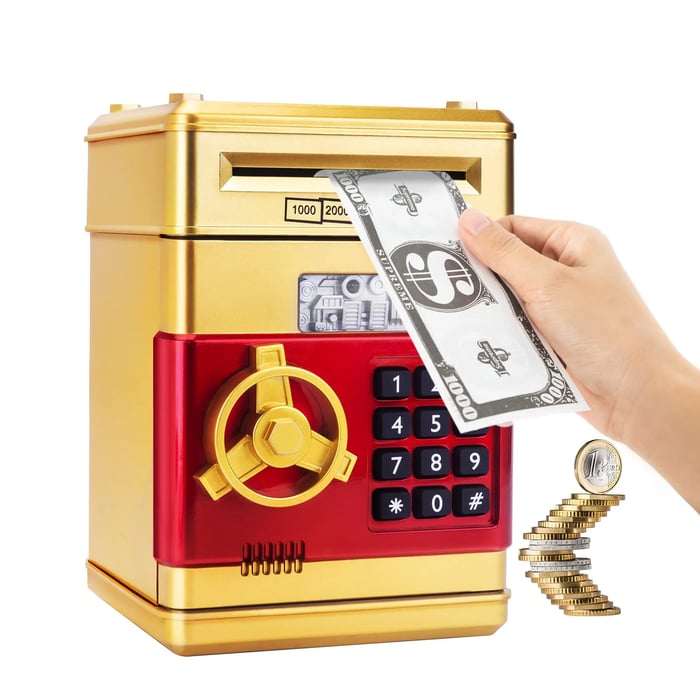 Electronic Password Piggy Bank - Mini ATM