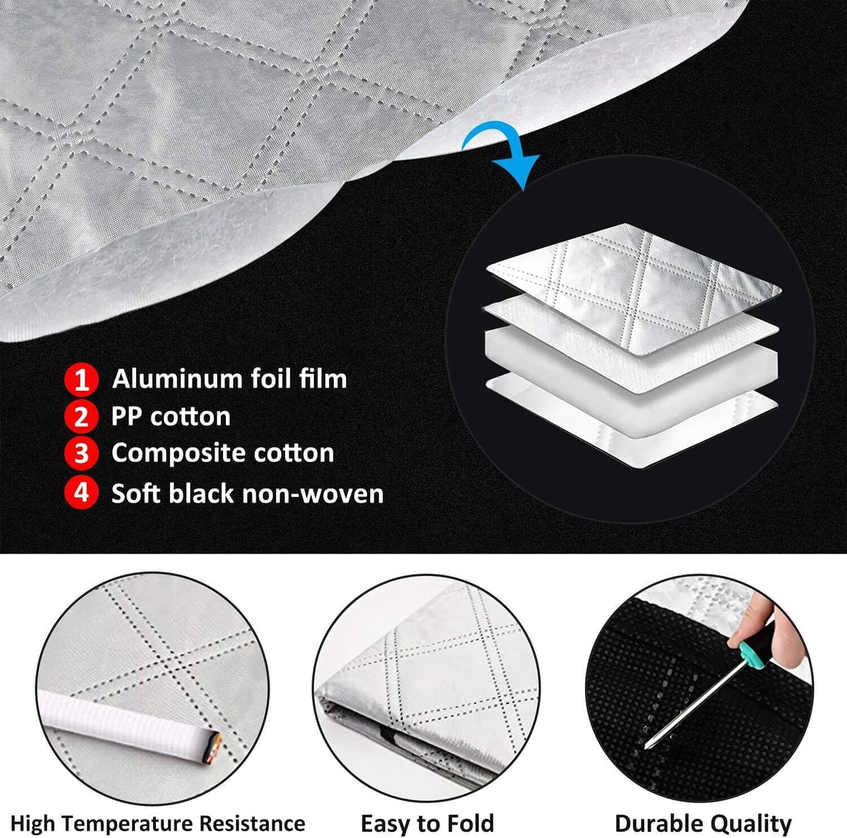 🎁Last Day Sale 49% OFF🔥2025 Upgraded Car Windshield Magnetic Snow Cover