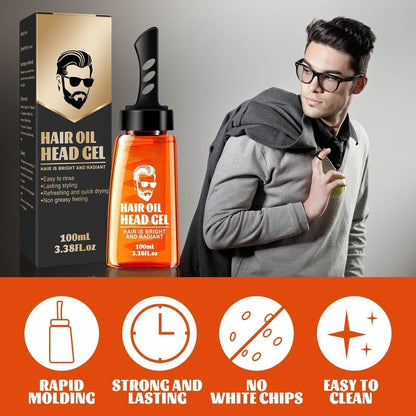 🧔‍♂️ Moitié prix pour une durée limitée - peigne simple pour gel coiffant et modelant 💯