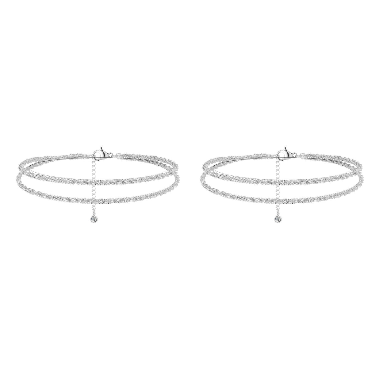 60%OFF🥰Dainty Layered Waterproof Anklet For