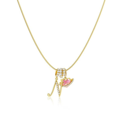 ✨🎅Last-Minute Christmas Offers ⏰3-Layering Initial A-Z Letter Pendant Necklaces🎀