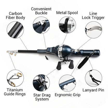 🔥Limited time offer 49% off🔥Foldable Fishing Rod