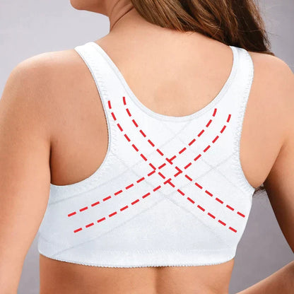 Buy one get one free 🩱 Front hook, stretch lace, super lift and body contouring - all in one bra!