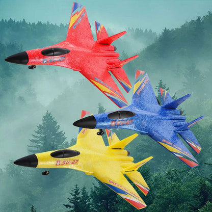 ✨🎅Last-Minute Christmas Offers 🎄⏰ 2.4GHz RC Glider Airplane With Gyro