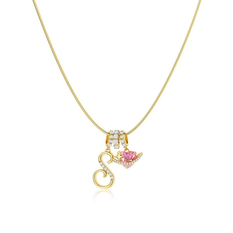 ✨🎅Last-Minute Christmas Offers ⏰3-Layering Initial A-Z Letter Pendant Necklaces🎀