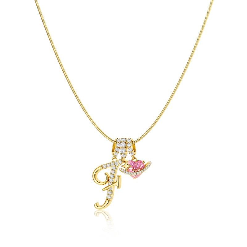 ✨🎅Last-Minute Christmas Offers ⏰3-Layering Initial A-Z Letter Pendant Necklaces🎀