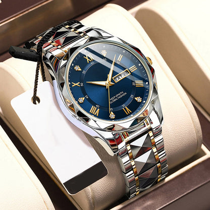 🎁2025-Christmas Hot Sale🎁 Waterproof Top Brand Luxury Man Wristwatch With Luminous