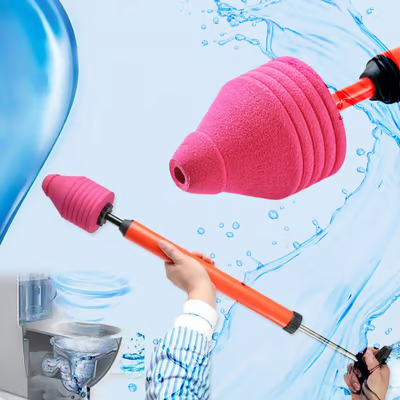 🔥HOT SALE🔥Household High-Pressure Toilet Unblocker